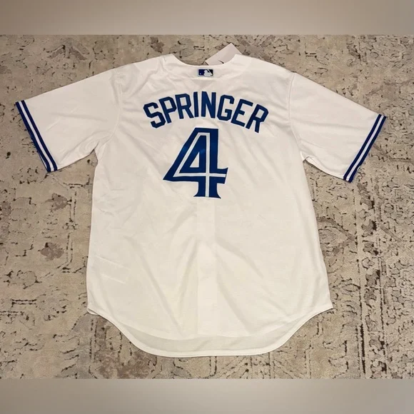 Nike Authentic Toronto Blue Jays George Springer World Series 2025 Jersey Mens L - Picture 5 of 6